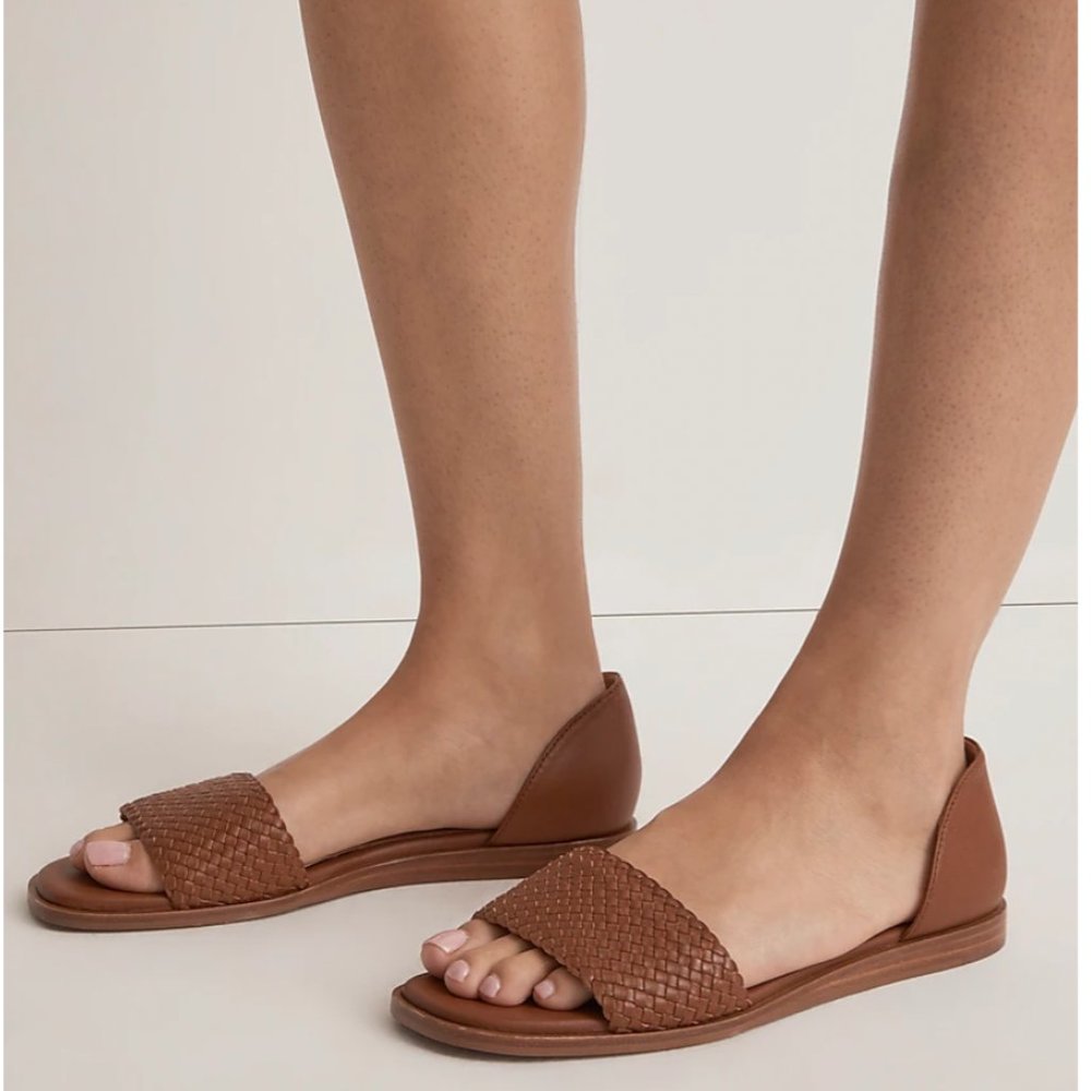 NWT Madewell The Nelda d'Orsay Flat, Dried Maple, 9